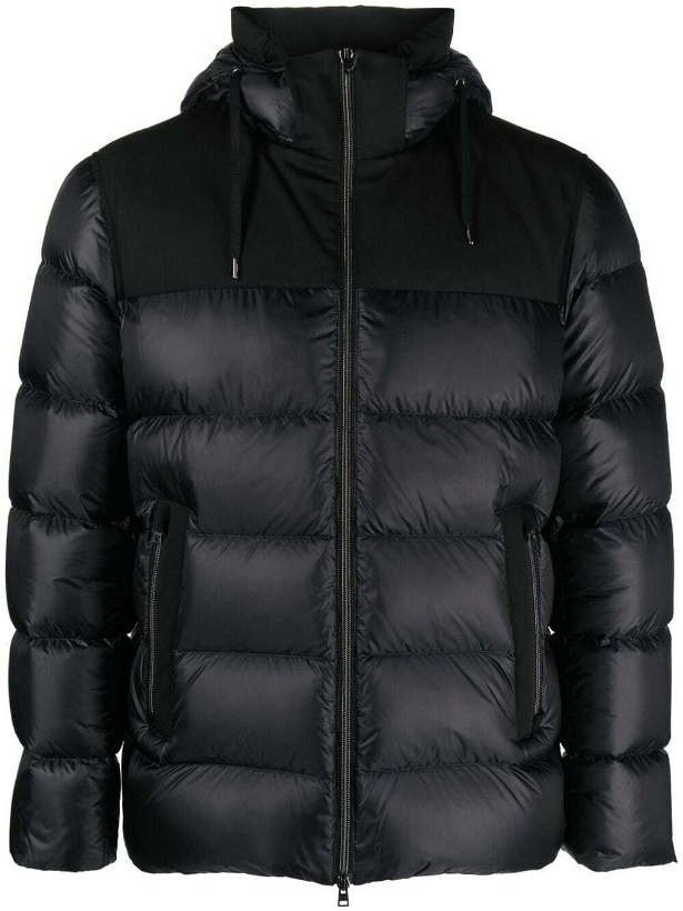 Photo: HERNO - Hooded Short Down Jacket