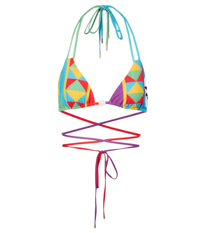 Photo: Loewe Paula's Ibiza printed bikini top