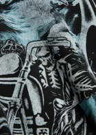 Kidwest Ride Or Die Printed Cotton T-shirt Black