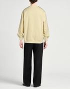Lanvin Mens Sweatshirt Pastel in Yellow