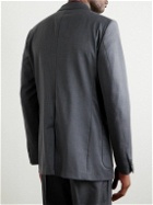 Mr P. - Slim-Fit Wool-Twill Suit Jacket - Gray