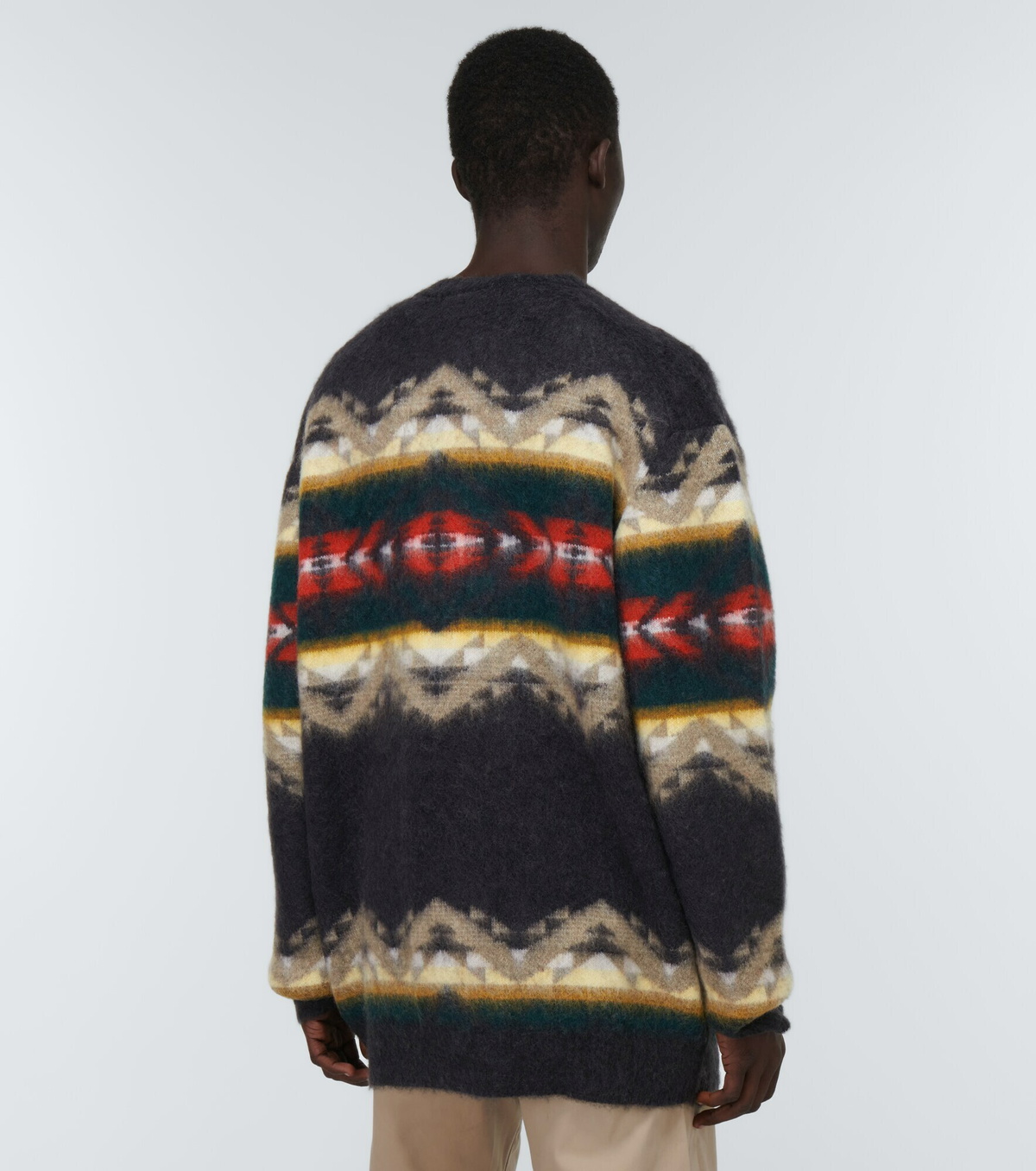 トップス AD2004 JUNYA WATANABE MAN shaggy sweater AD2004 JUNYA WATANABE MAN shaggy sweater Junya Watanabe MAN