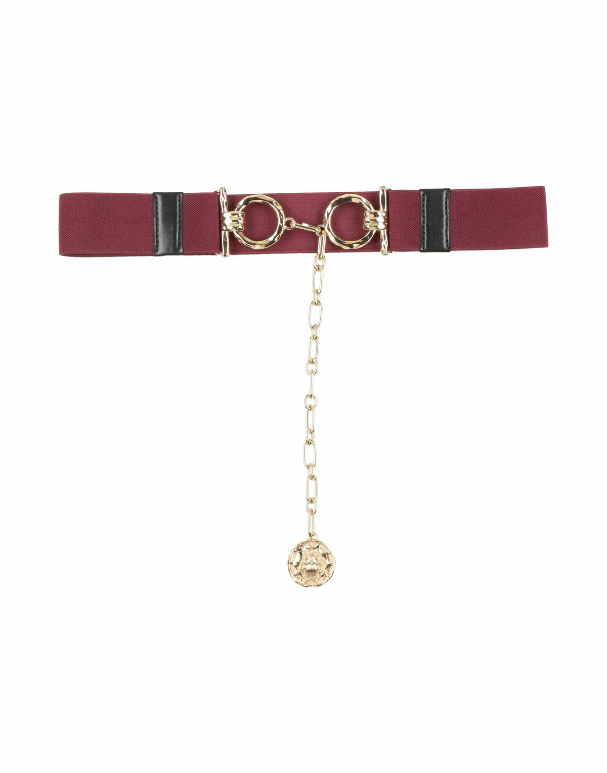 La Doublej Womens Belt Burgundy