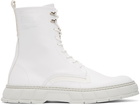 Virón White Apple Leather 1992 Boots