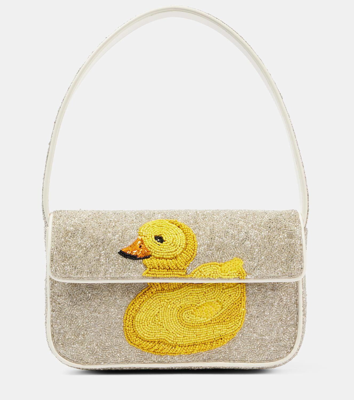 Staud Tommy beaded shoulder bag