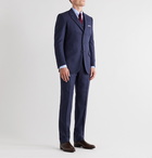 Kingsman - Conrad Slim-Fit Mélange Wool Suit Jacket - Blue