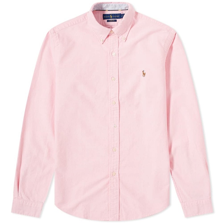 Photo: Polo Ralph Lauren Button Down Custom Fit Oxford Shirt