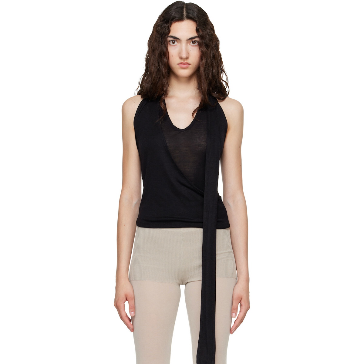 Belle Anna Black Duo Top