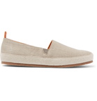 Mulo - Linen Espadrilles - Beige