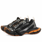 Balenciaga Men's 3XL Sneakers in Black/Orange/Grey