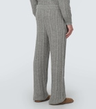 Alanui Talking Glacier wool sweatpants