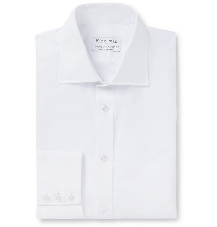 Photo: Kingsman - Turnbull & Asser Linen Shirt - White