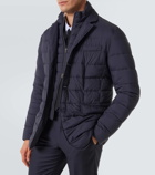 Herno Layered down-paneled jacket