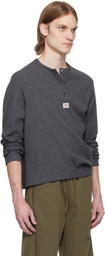 Commission Gray Twisted Henley