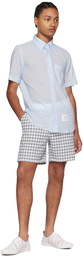 Thom Browne Gray Summer Shorts