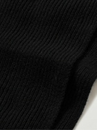 William Lockie - Ribbed Cashmere Scarf