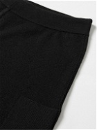 Rick Owens - Cashmere-Blend Drawstring Shorts - Black