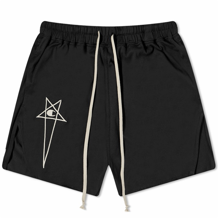 Photo: Rick Owens x Champion Dolphin Boxers in Black