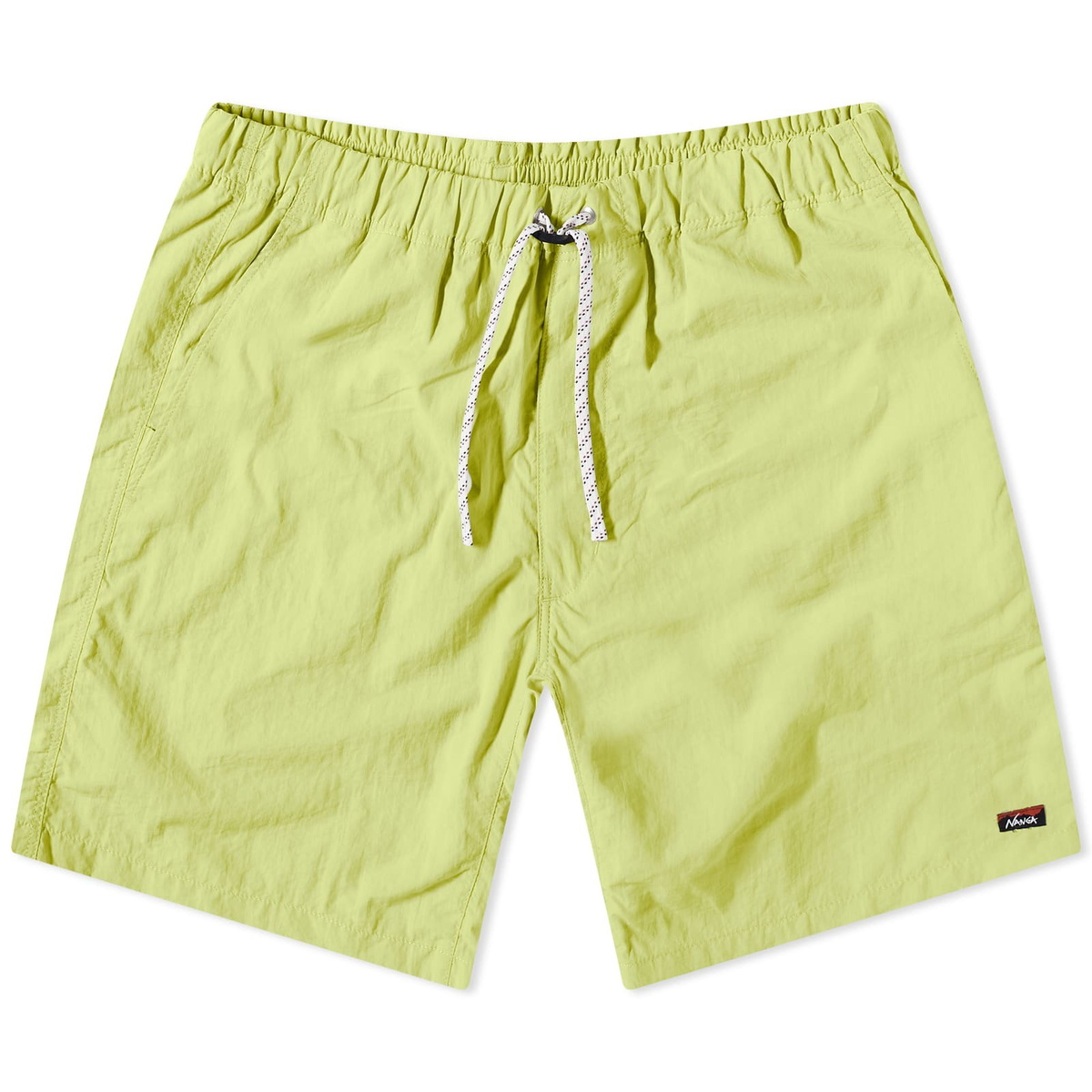 Nanga Men's Nylon Tusser Easy Shorts in Lime Nanga