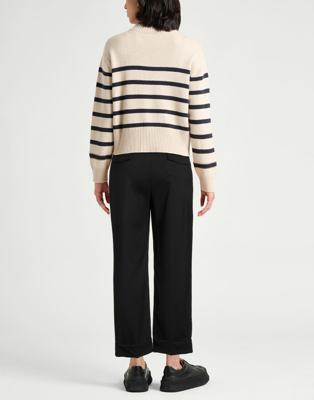 Peserico Womens Pants in Black