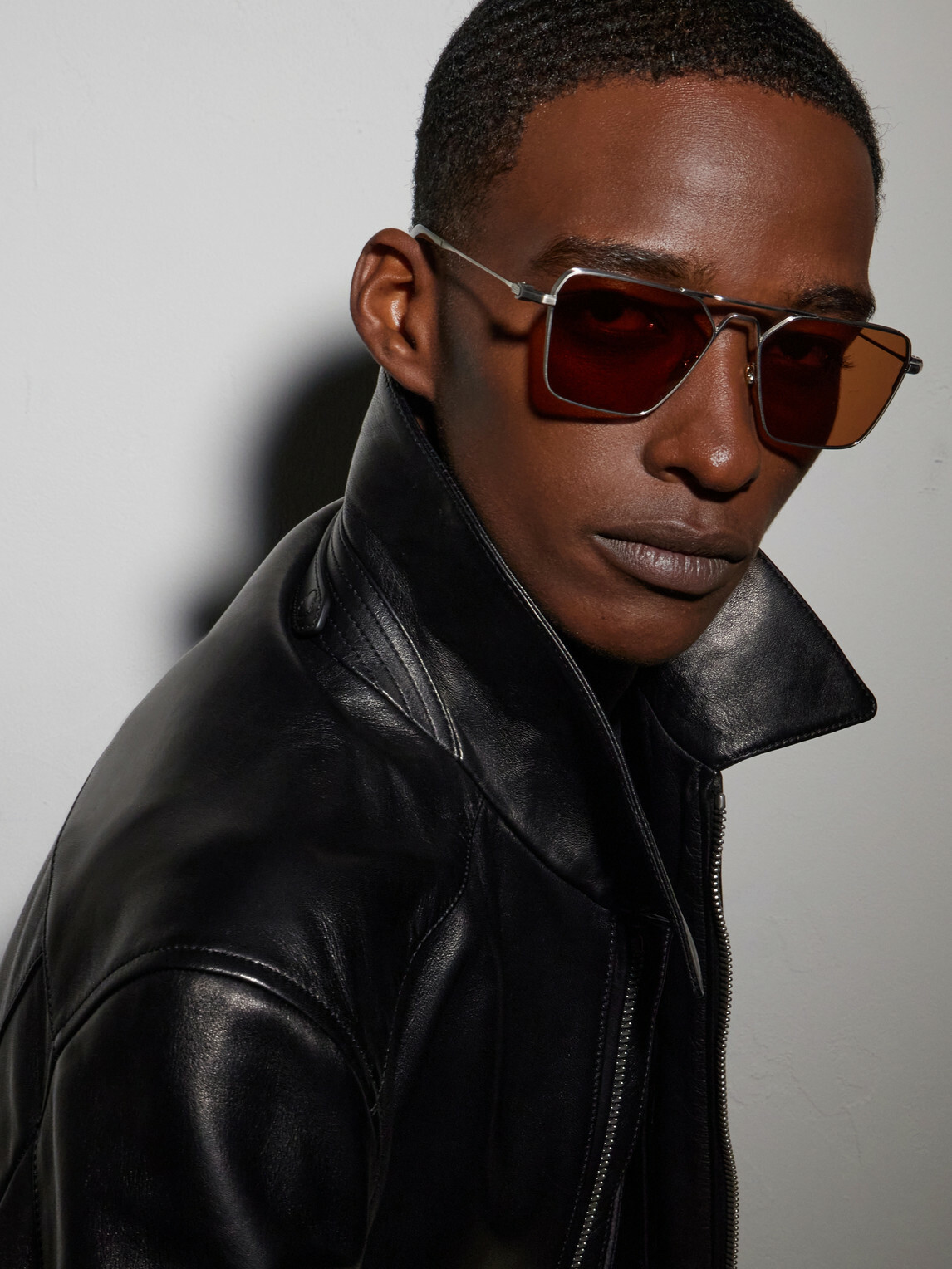 Jacques Marie Mage - Nick Fouquet Nellcôte Square Frame Metal Sunglasses
