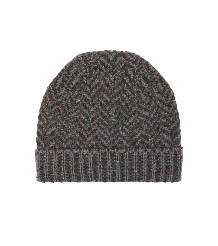 Photo: Gabriela Hearst Porta herringbone cashmere beanie