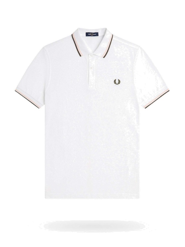 Photo: Fred Perry   Polo Shirt White   Mens