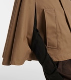 Burberry Cropped gabardine cape