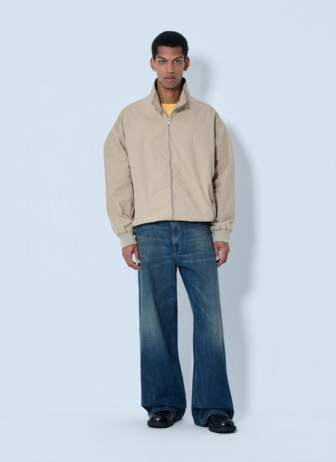 MM6 Maison Margiela Wide-Leg Denim Trousers