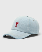 Ami Paris Red Adc Embroidery Cap Blue - Mens - Caps