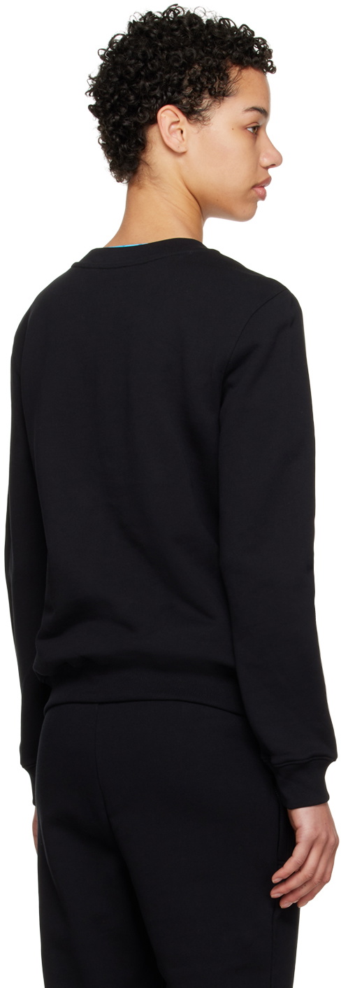 Moschino Black Inflatable Teddy Bear Sweatshirt