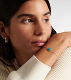 Pomellato Pom Pom Dot 18kt rose gold pendant bracelet with turquoise and diamonds