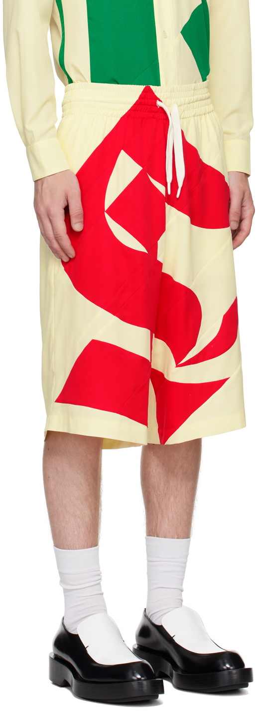 Stefan Cooke Multicolor Gothic Font Shorts