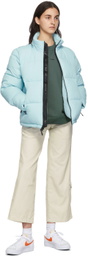 The Very Warm Blue Puffer Jacket