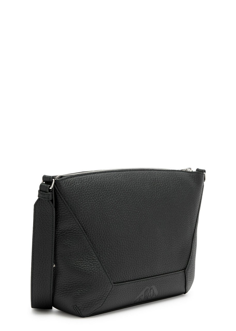 Alexander Mcqueen The Edge Leather Cross-body bag - Black - One
