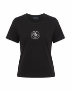 Moncler Womens T-shirt in Black