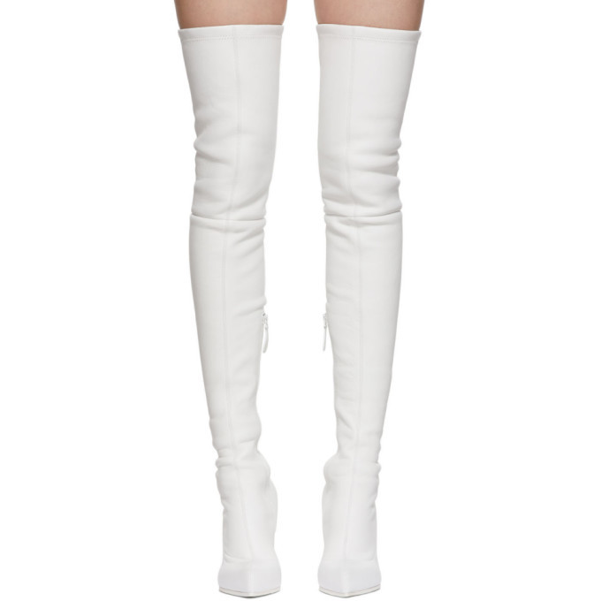 alexander mcqueen over the knee boots