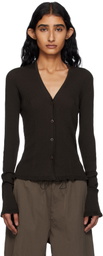 Cecilie Bahnsen Brown Bessie Cardigan