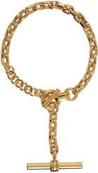 Bottega Veneta Gold Toggle Chain Bracelet