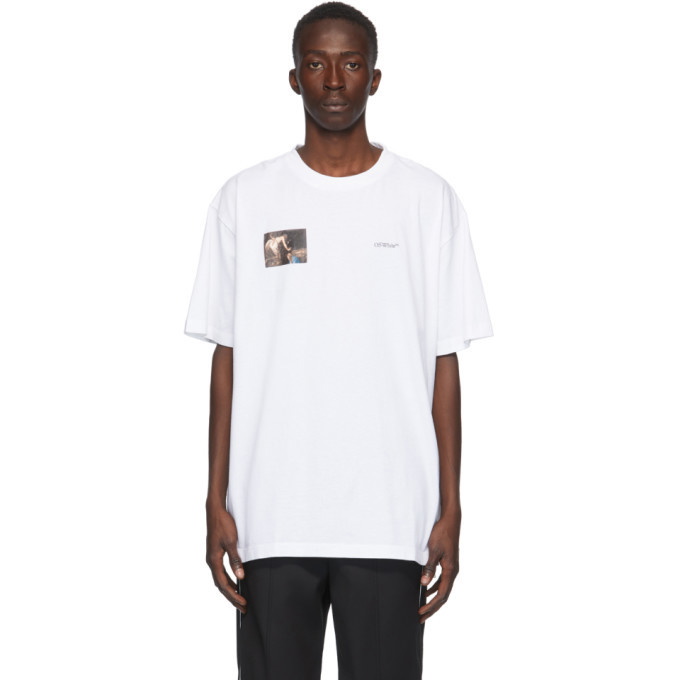 Photo: Off-White White Caravaggio Angel T-Shirt