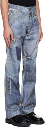 Andersson Bell Blue Vintage Rework Jeans