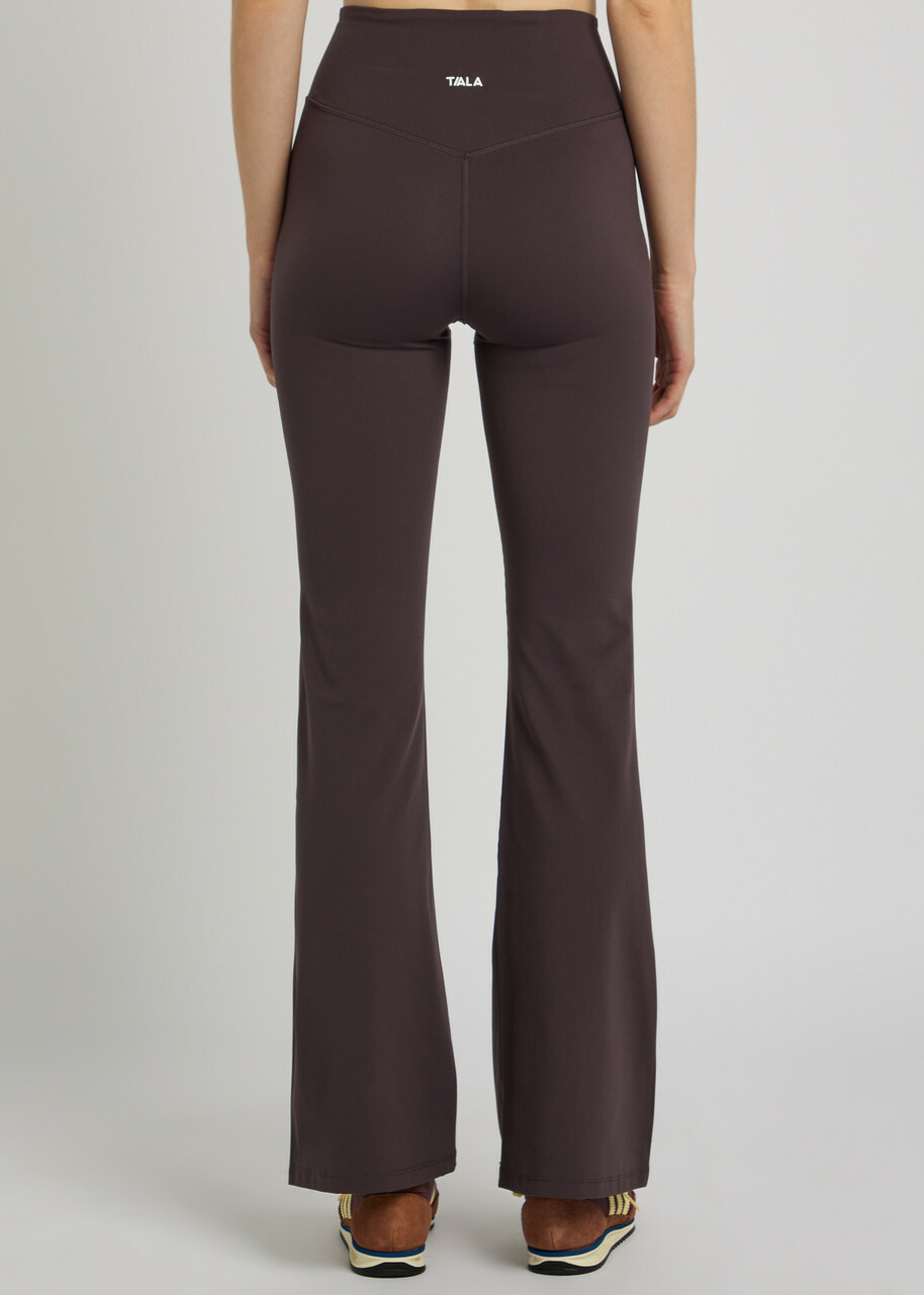 Tala Dayflex Flare Stretch-jersey Leggings Brown
