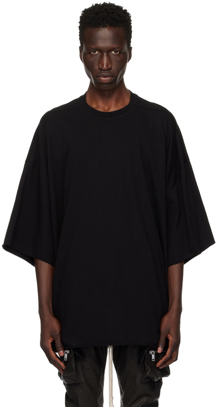 Photo: Rick Owens Black Porterville Tommy T-Shirt