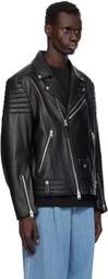 MACKAGE Black Kenneth Leather Jacket
