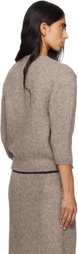 Lauren Manoogian Taupe Loft Baby Crewneck Sweater