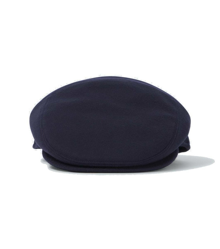 Photo: Borsalino Vincenzo wool flat cap