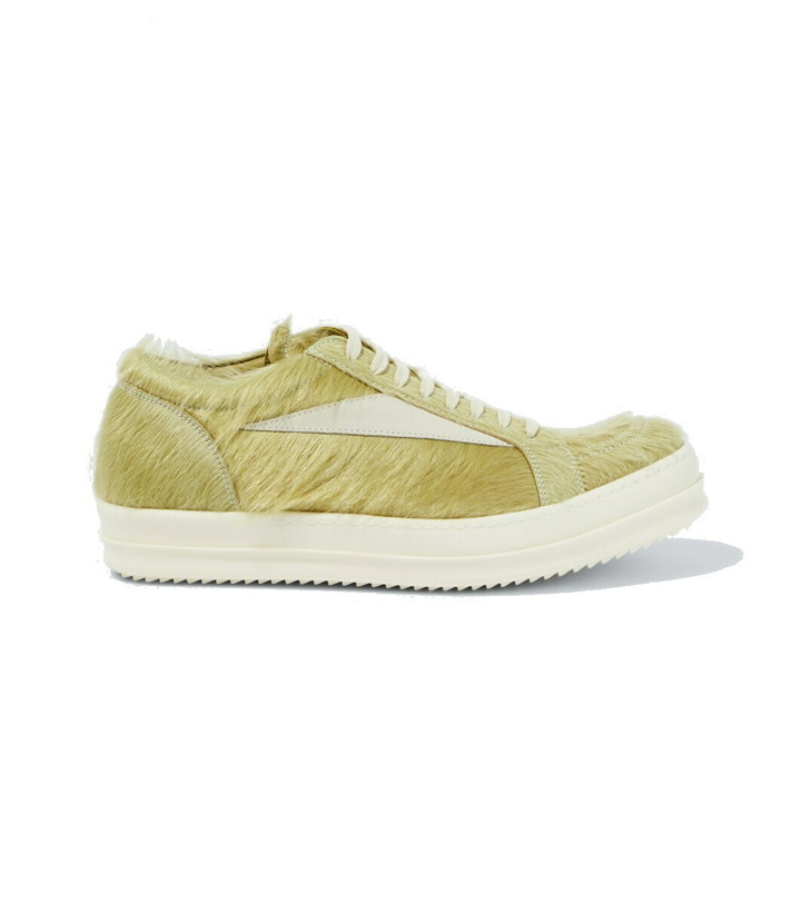 Photo: Rick Owens Vintage Sneaks calf hair sneakers