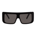 Rick Owens Black Documenta Sunglasses