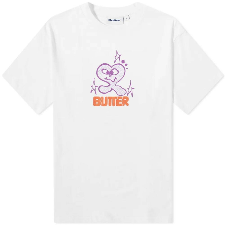 Photo: Butter Goods Men's Heart T-Shirt in White