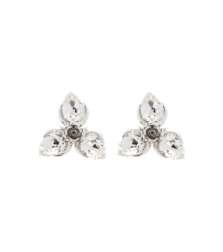 Photo: Magda Butrym Crystal-embellished stud earrings